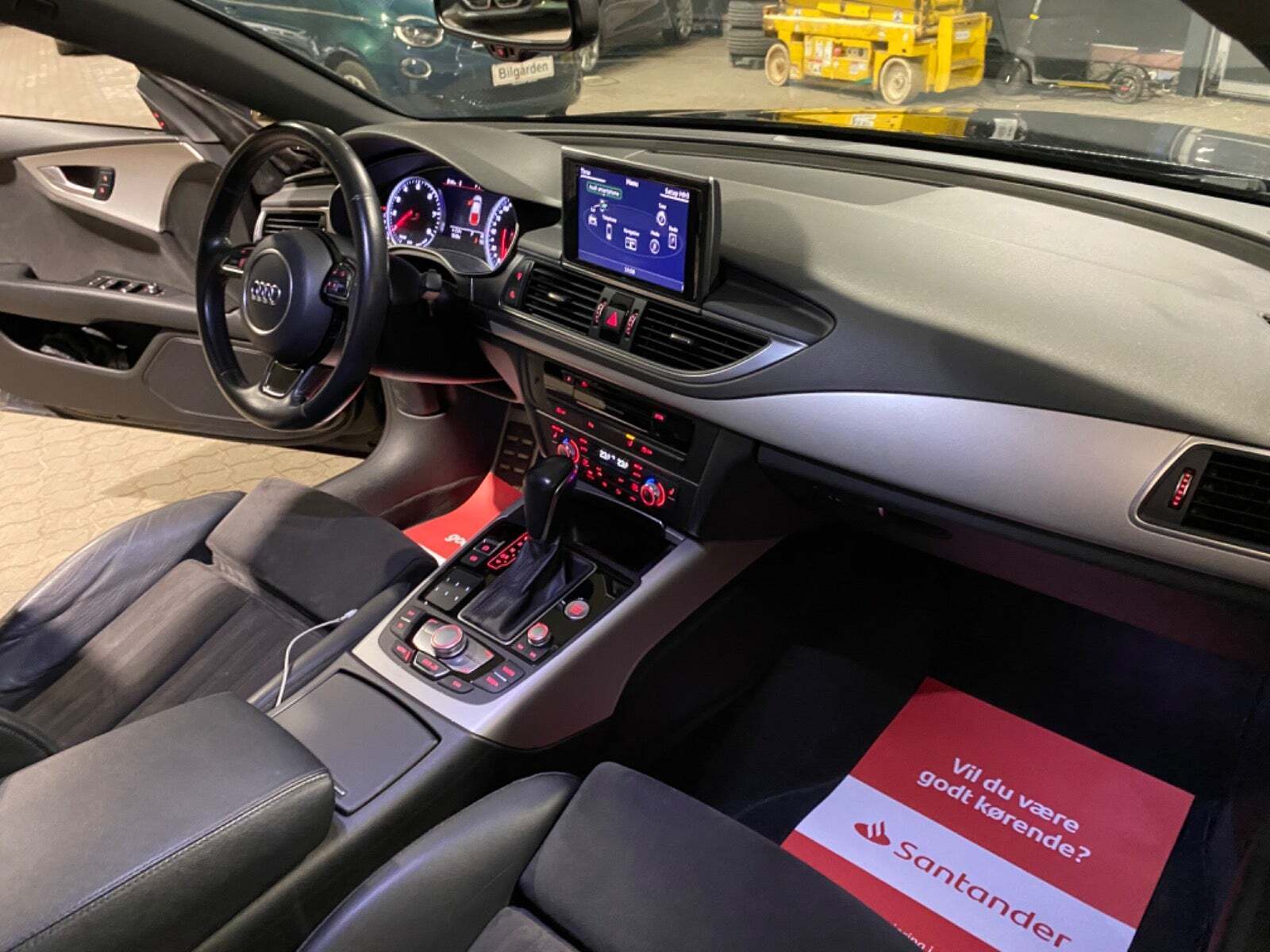 Sort Audi A7 fra 2017