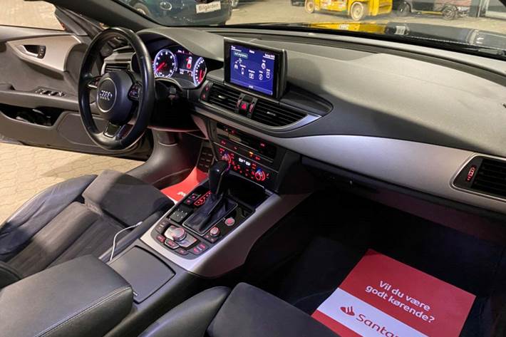 Sort Audi A7 fra 2017