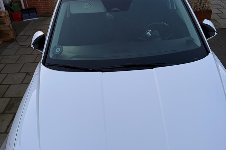 Hvid Hyundai Tucson fra 2021