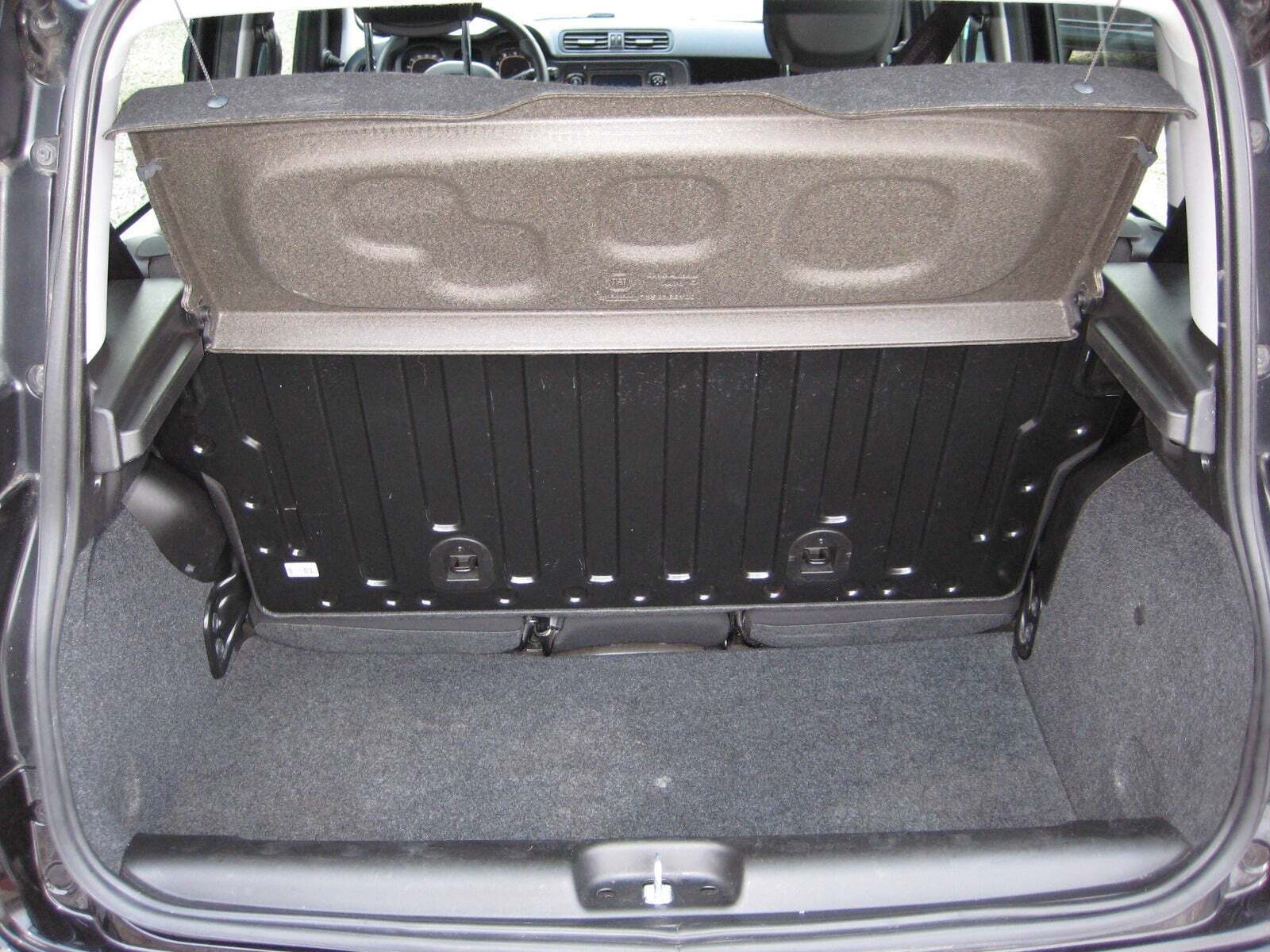 Sort Fiat Panda fra 2016