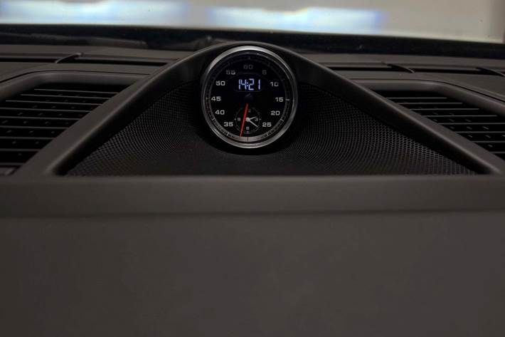 Grå Porsche Panamera GTS fra 2015