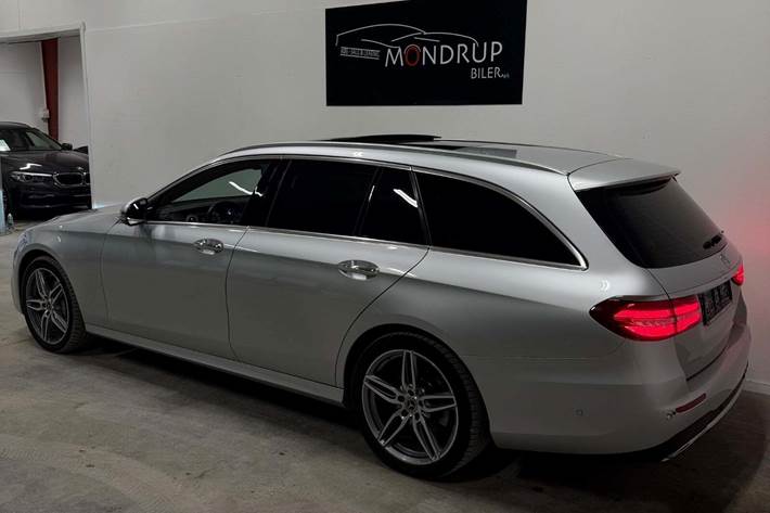 Sølv Mercedes E350 d fra 2017