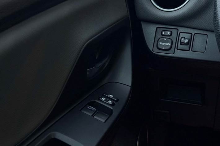 Hvid Toyota Yaris fra 2017