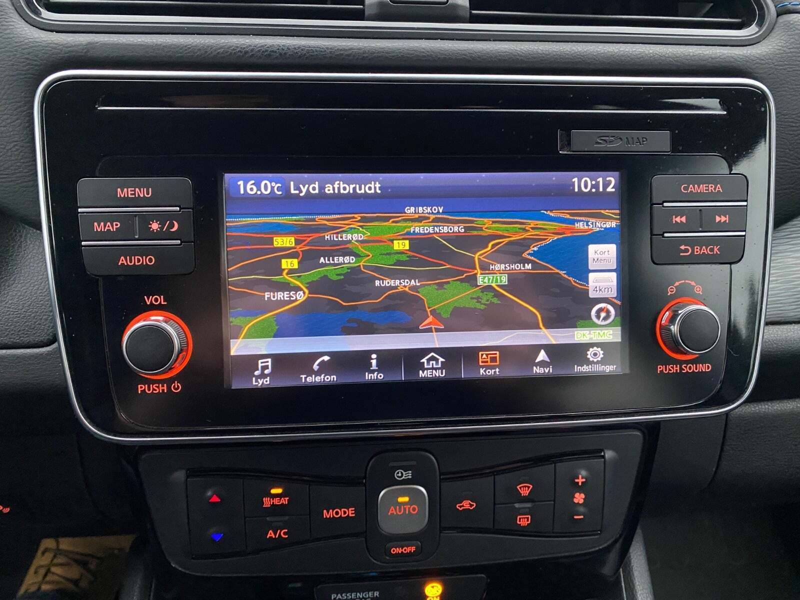 Sort Nissan Leaf fra 2018