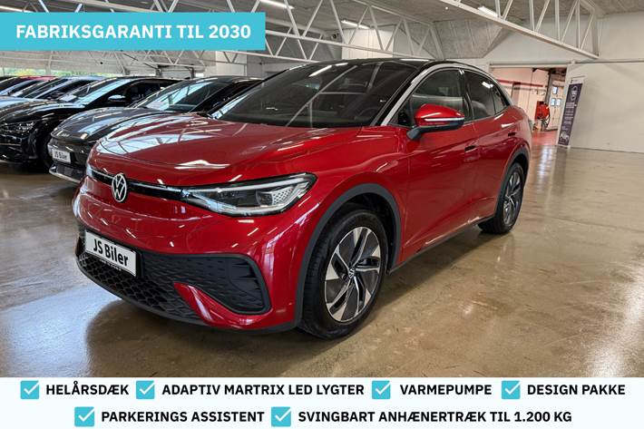 Grå VW ID.5 fra 2025 set udefra