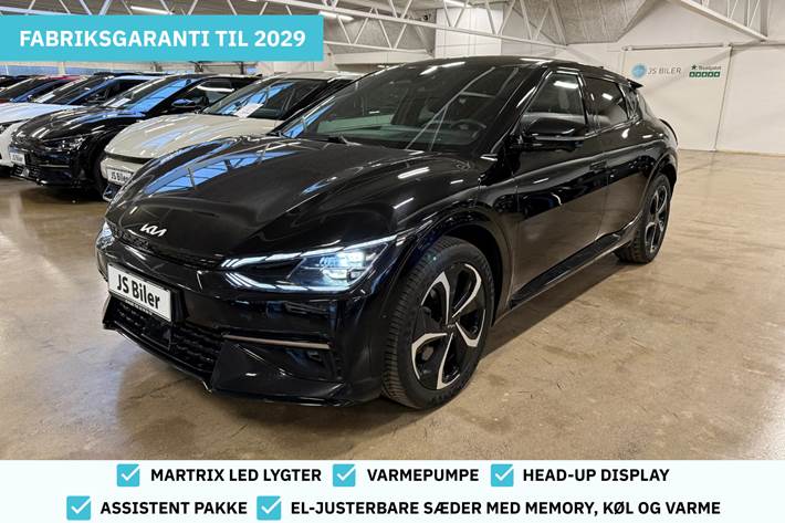 Sort Kia EV6 fra 2022 set udefra