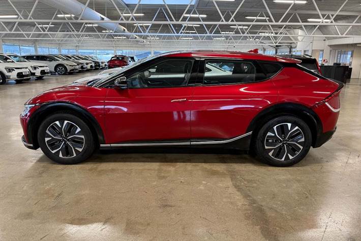 Rød Kia EV6 fra 2024