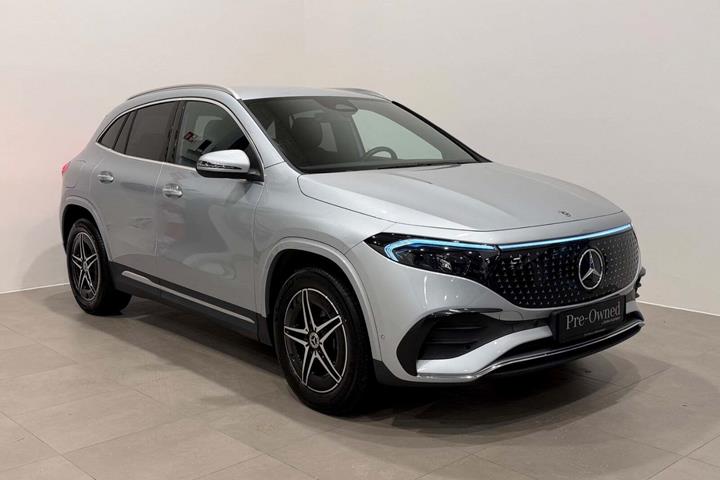 Sølv Mercedes EQA250 fra 2024