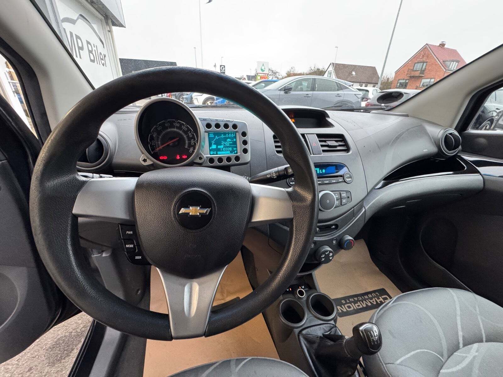 Sort Chevrolet Spark fra 2012
