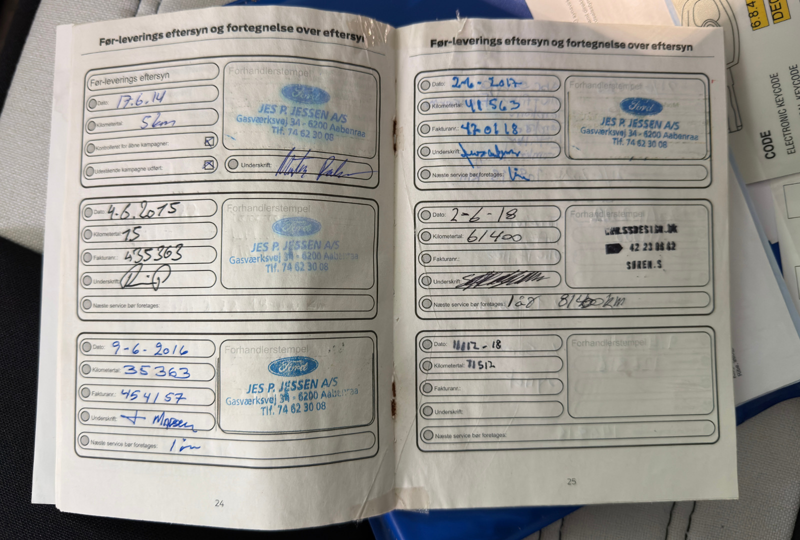 Hvid Ford Ka fra 2014