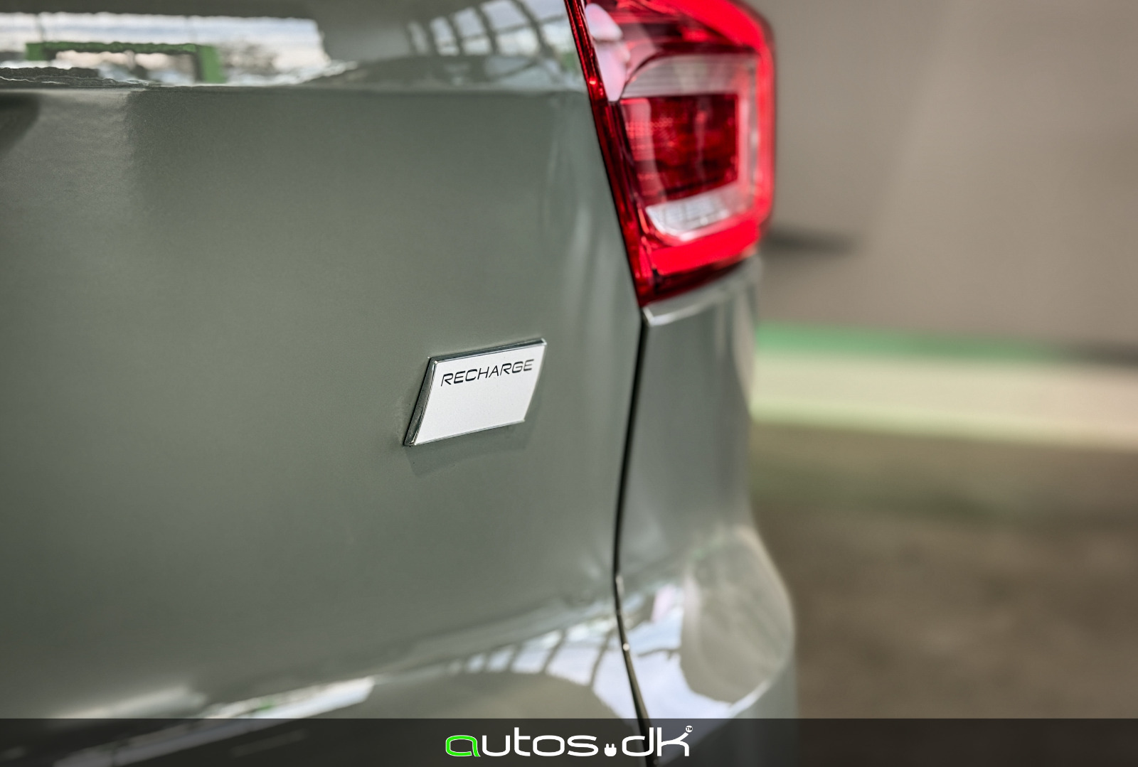 Grøn Volvo XC40 fra 2023