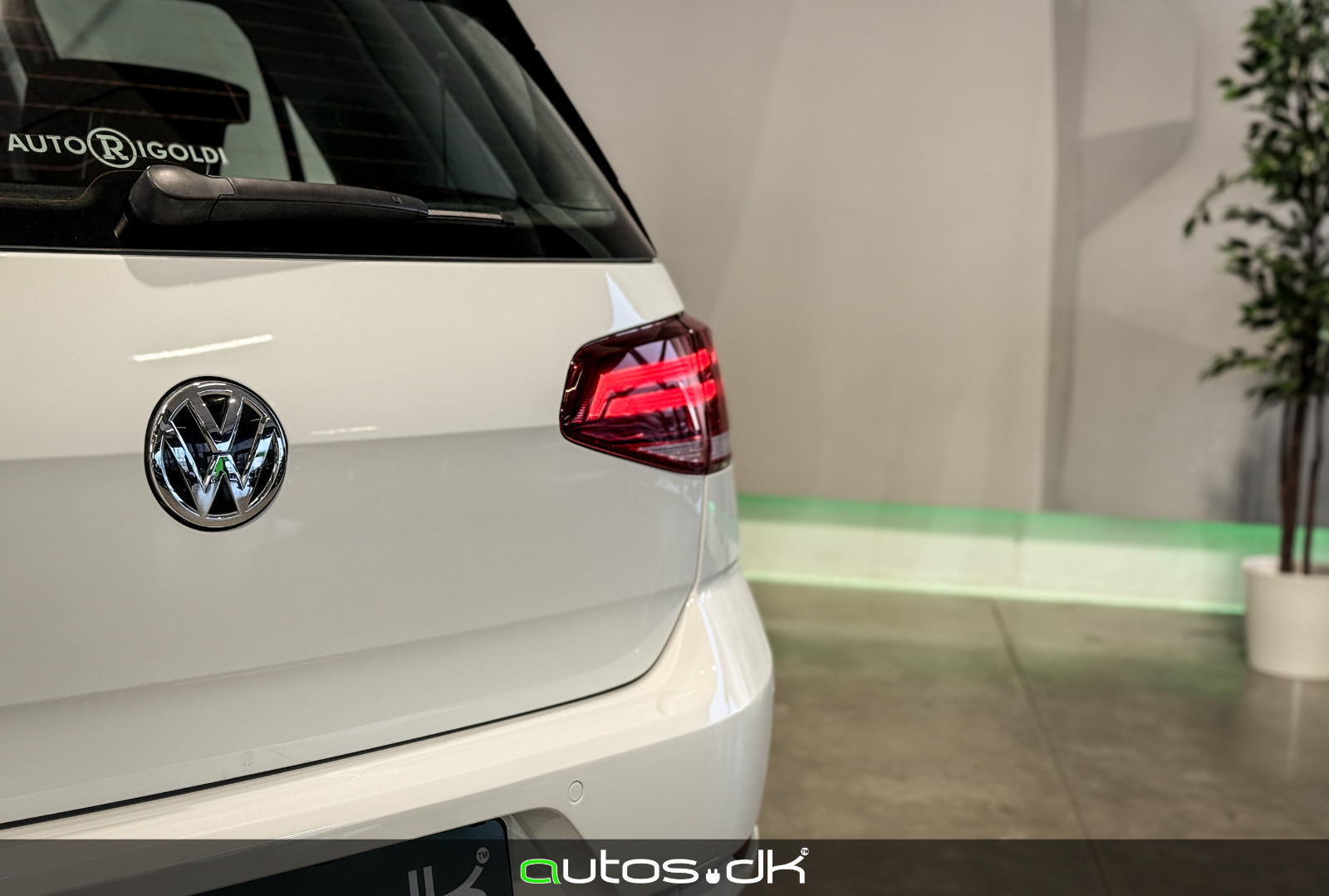 Hvid VW e-Golf VII fra 2020