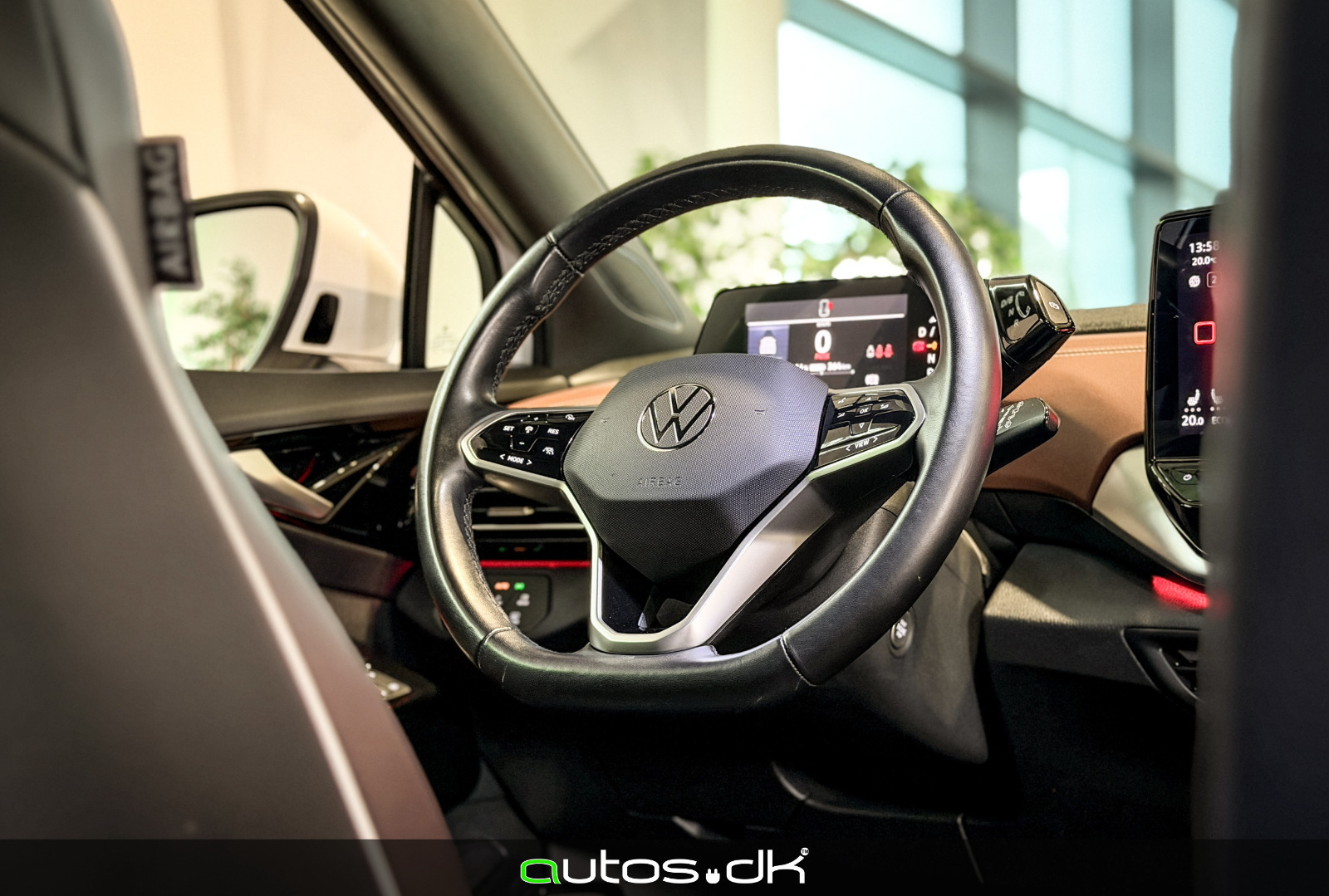 Hvid VW ID.4 fra 2022