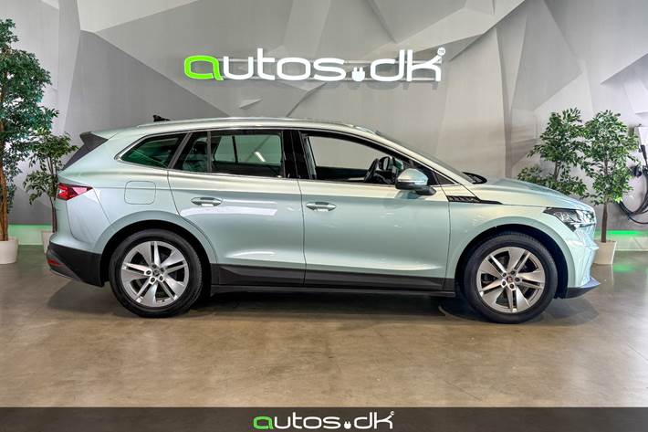 Grøn Skoda Enyaq fra 2021