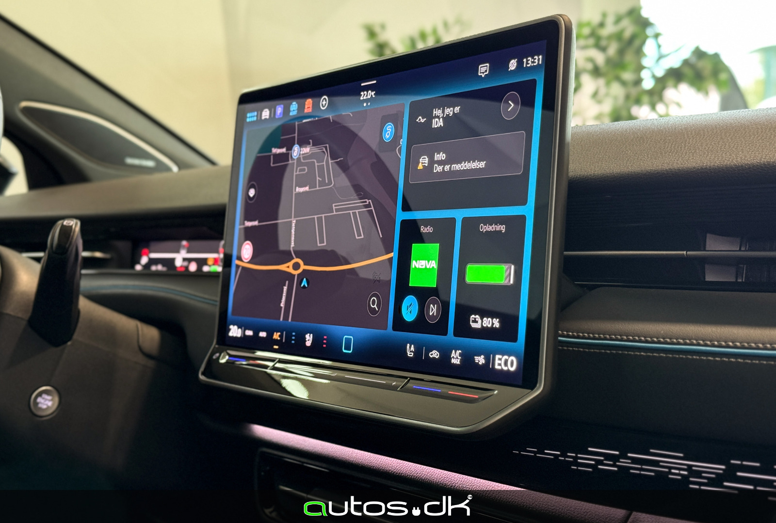 Blå VW ID.7 fra 2024