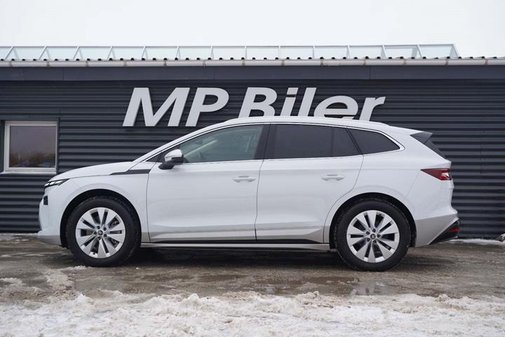 Hvid Skoda Enyaq fra 2026