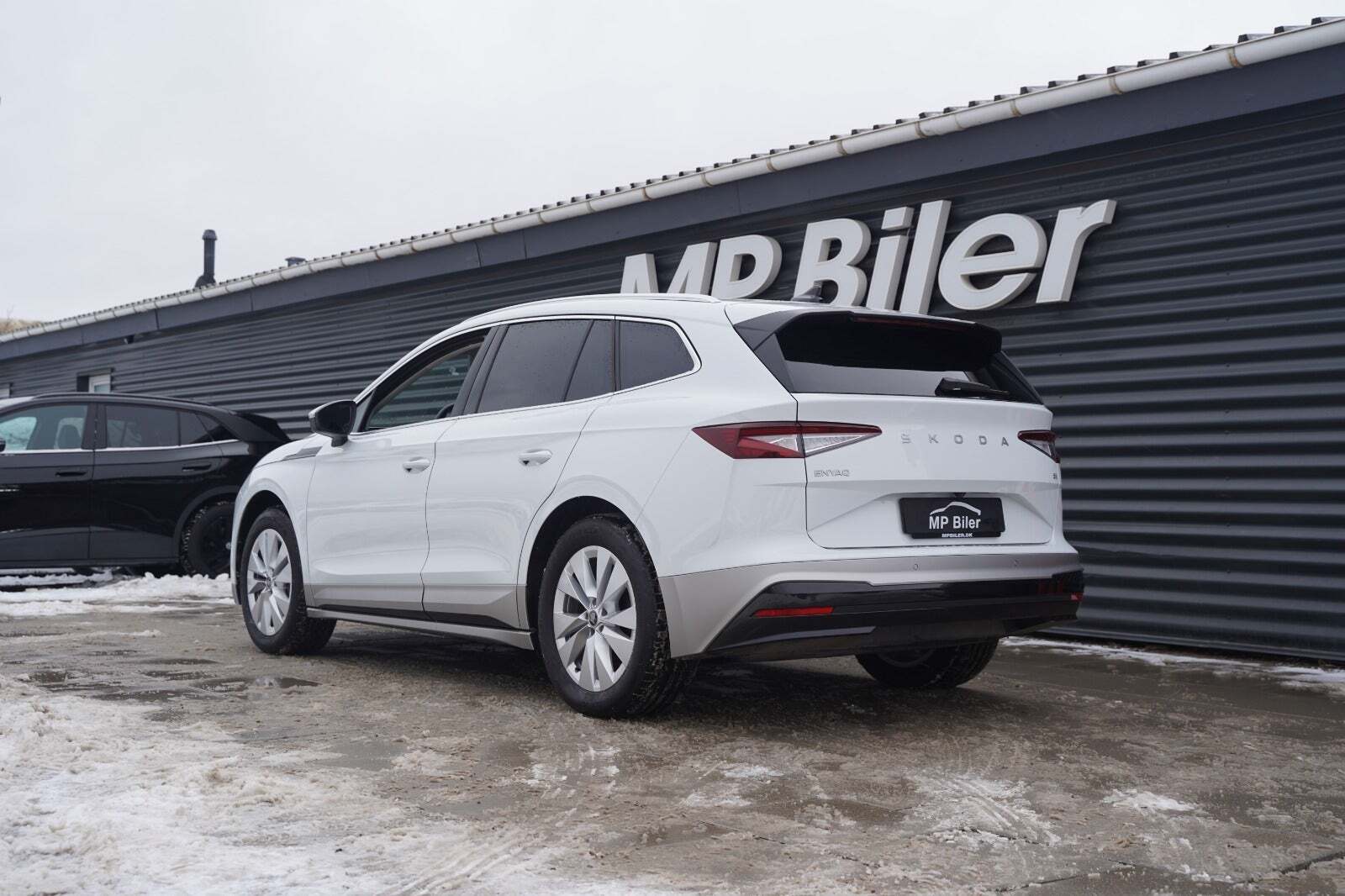 Hvid Skoda Enyaq fra 2026