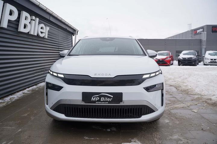 Hvid Skoda Enyaq fra 2026