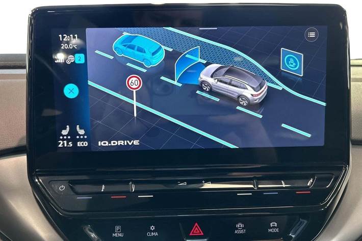 Blå VW ID.4 fra 2022