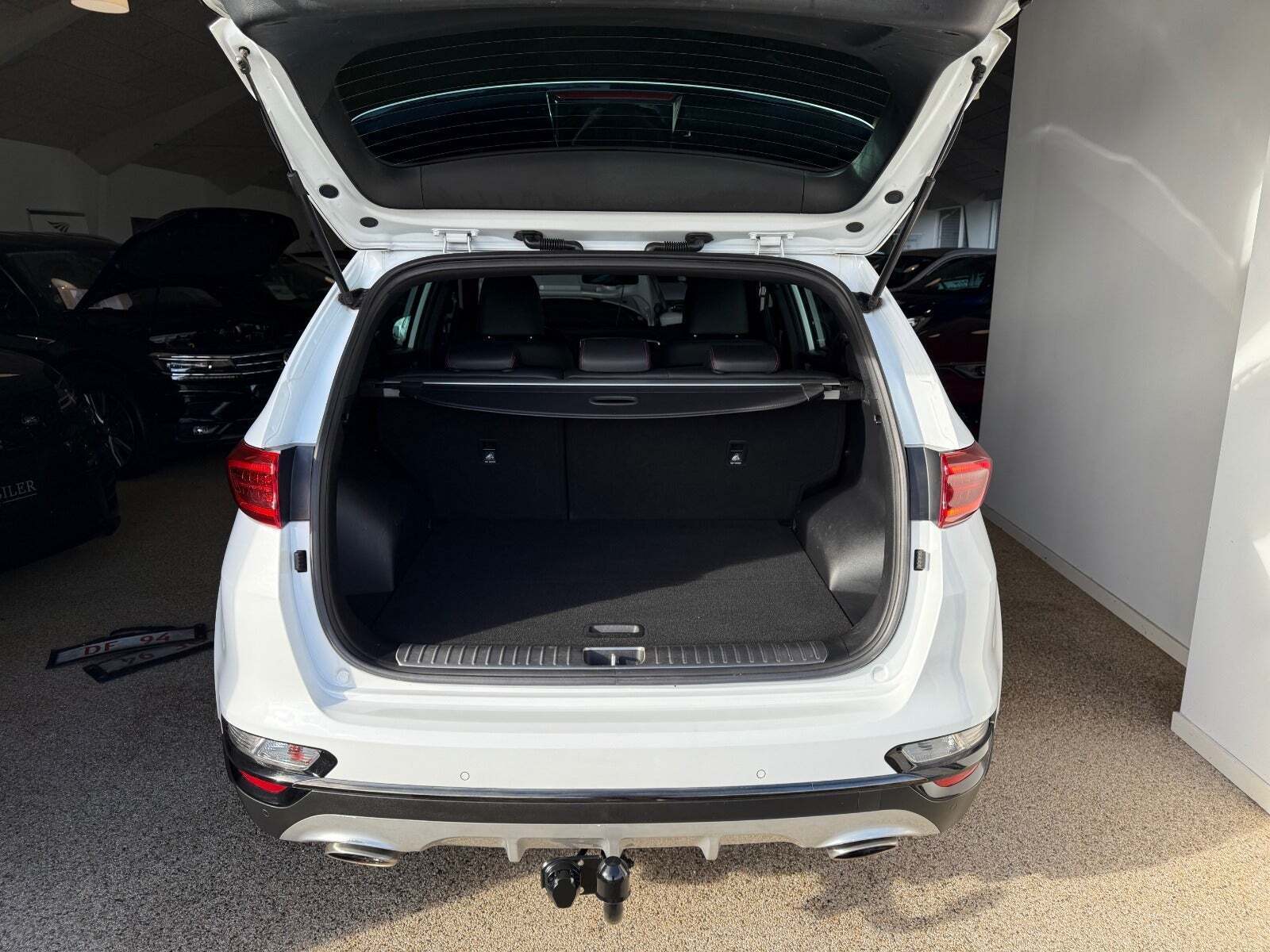 Hvid Kia Sportage fra 2019