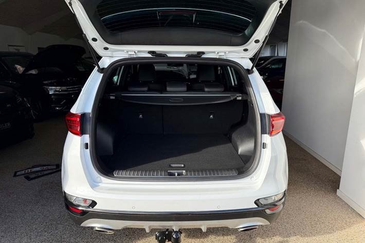 Hvid Kia Sportage fra 2019