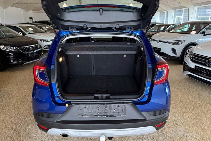 Blå Renault Captur fra 2020