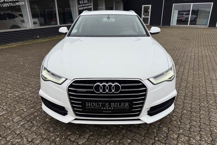 Hvid Audi A6 fra 2018