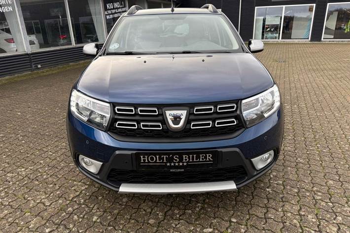 Blå Dacia Logan Stepway fra 2019