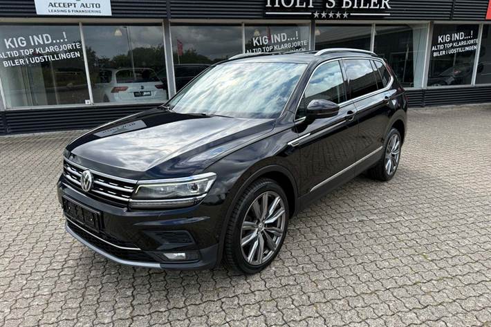 Sort VW Tiguan Allspace fra 2018