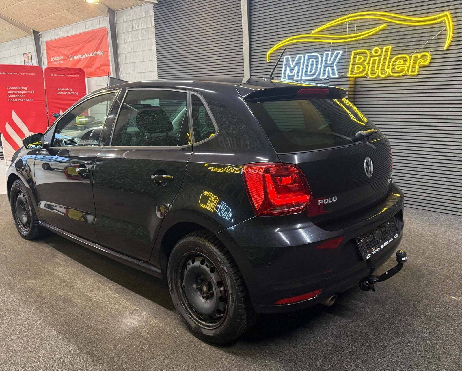 Sort VW Polo fra 2017