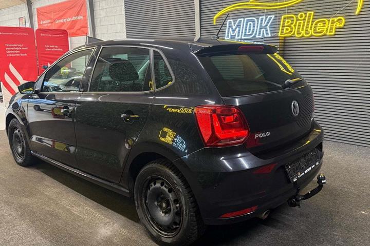 Sort VW Polo fra 2017