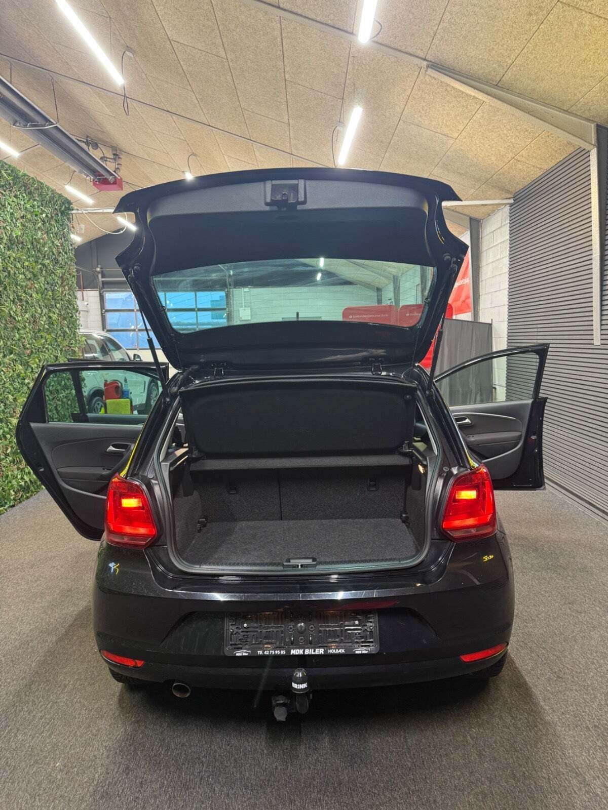 Sort VW Polo fra 2017
