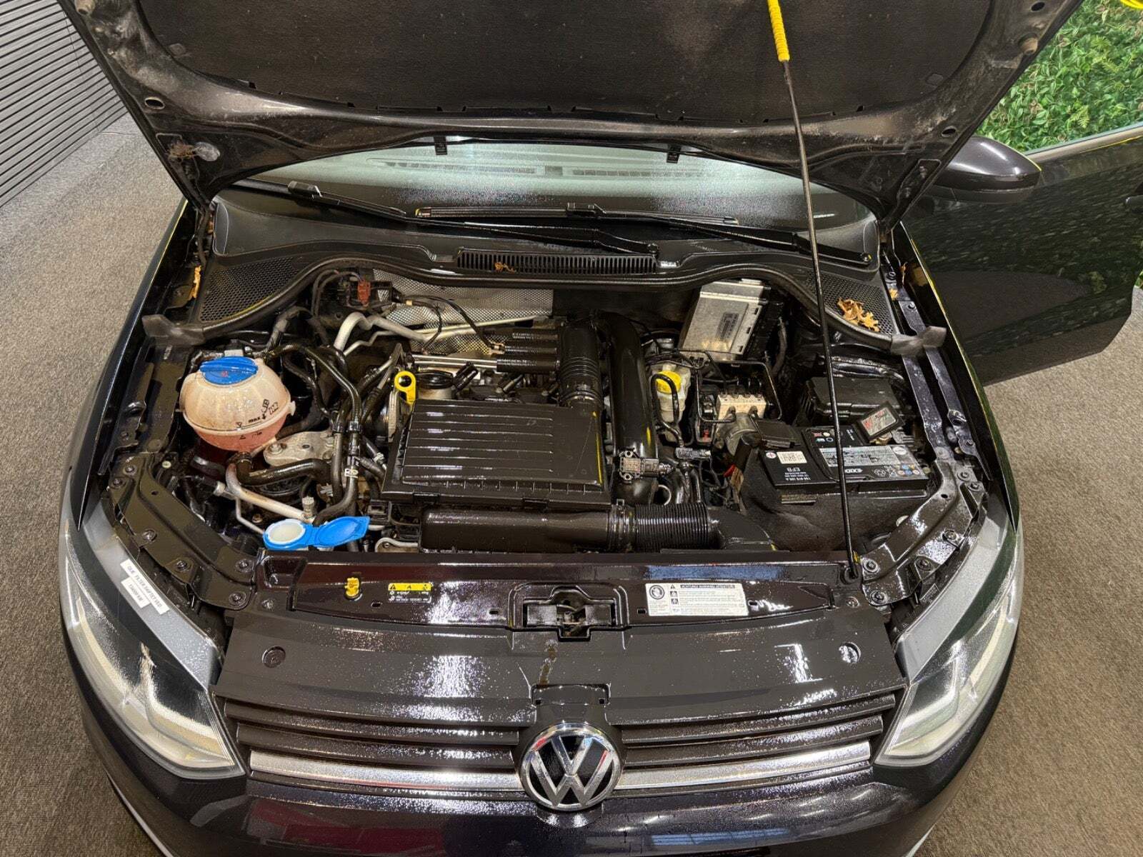 Sort VW Polo fra 2017