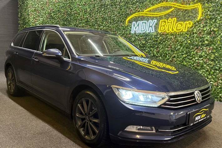 undefined VW Passat fra 2015 set udefra