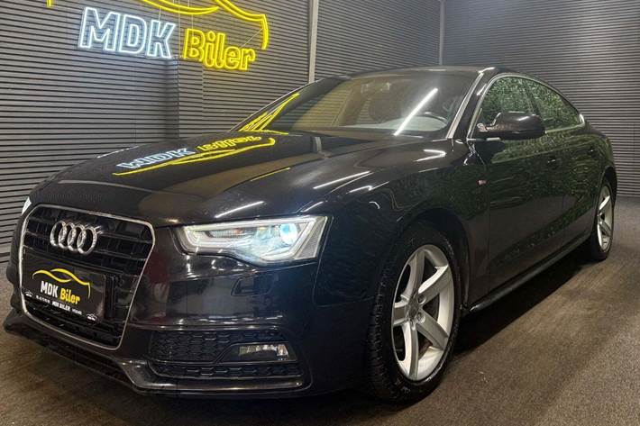 Sort Audi A5 fra 2016