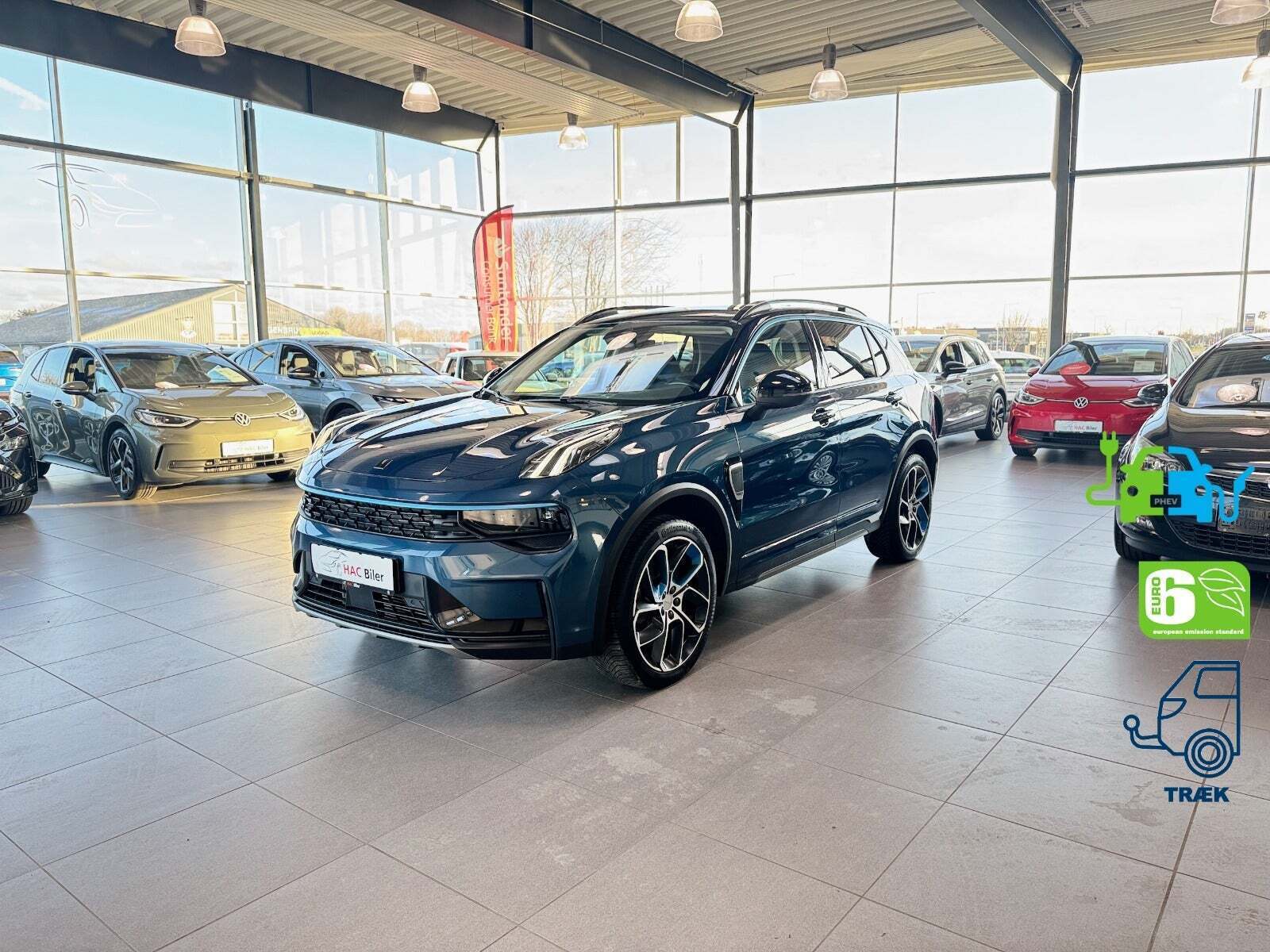 Blå Lynk & Co 01 fra 2021