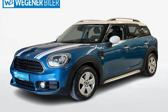 Blå Mini Countryman Cooper fra 2017