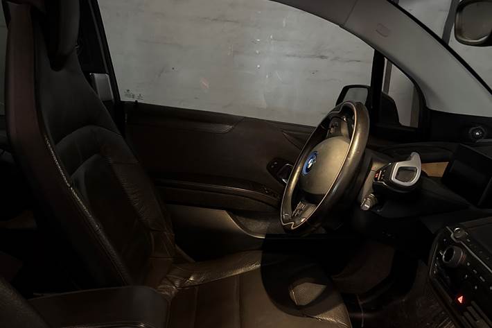 Hvid BMW i3 fra 2015