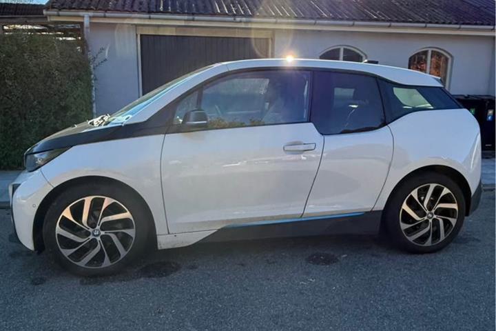 Hvid BMW i3 fra 2015