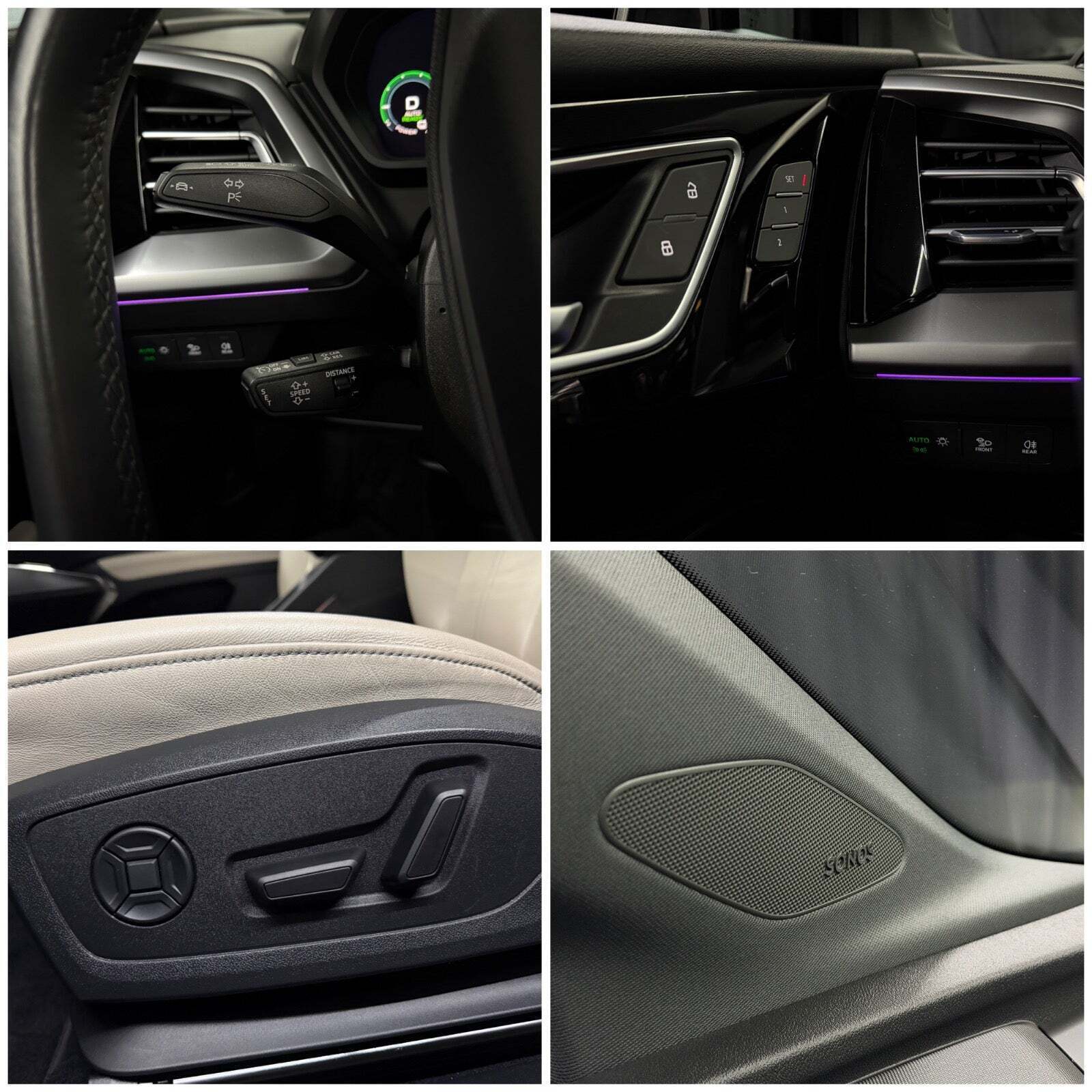 Sort Audi Q4 e-tron fra 2024