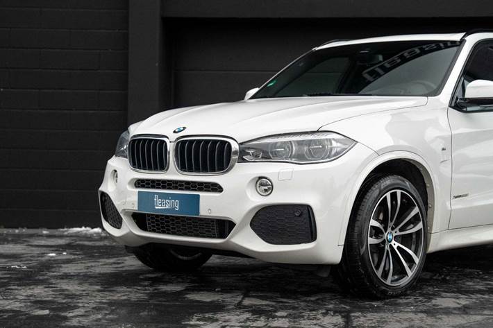 Hvid BMW X5 fra 2018