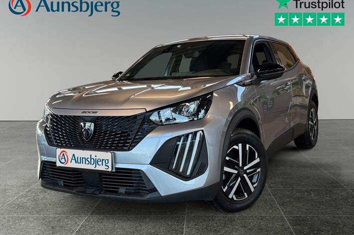 Grå Peugeot e-2008 fra 2025