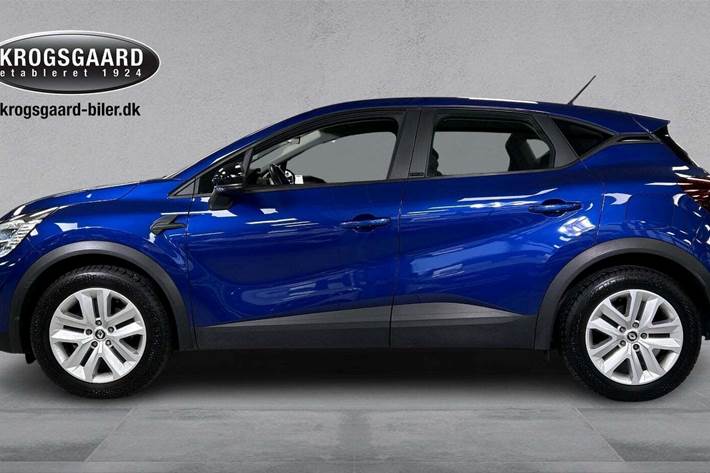 Blå Renault Captur fra 2021