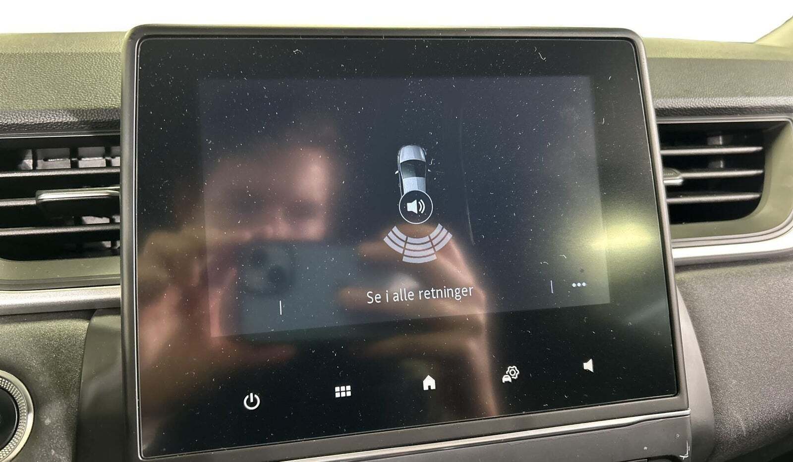 Blå Renault Captur fra 2021