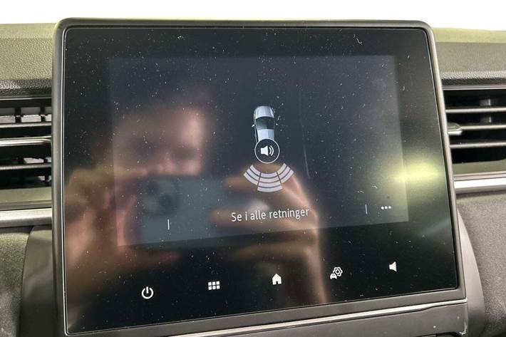 Blå Renault Captur fra 2021