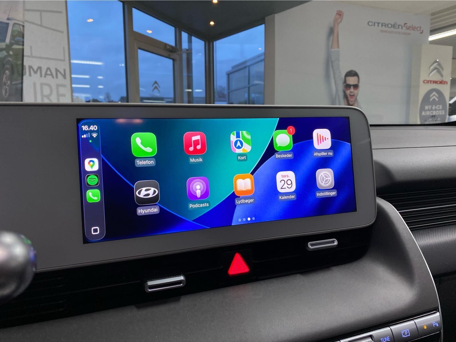 Grå Hyundai Ioniq 5 fra 2022