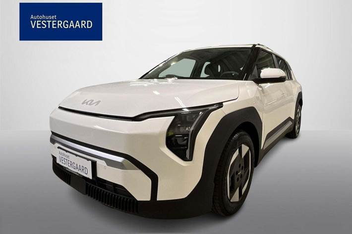 Hvid Kia EV3 fra 2024 set udefra