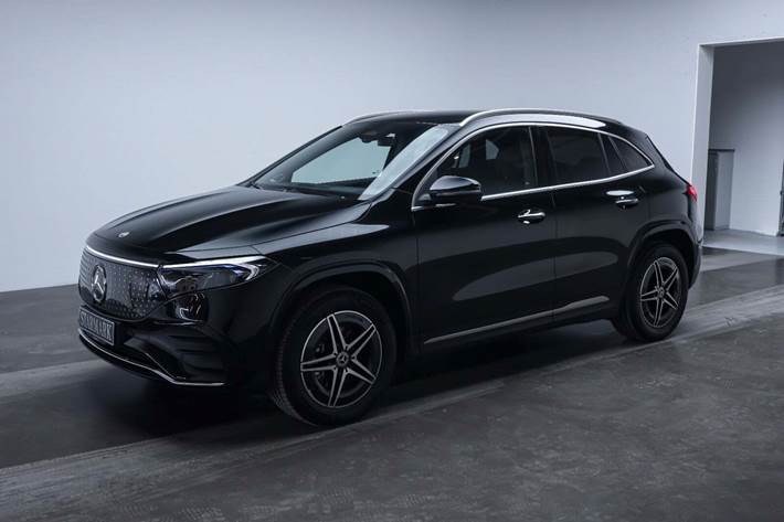 Sort Mercedes EQA250+ fra 2025