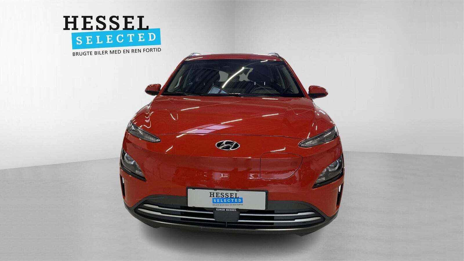 Blå Hyundai Kona fra 2022
