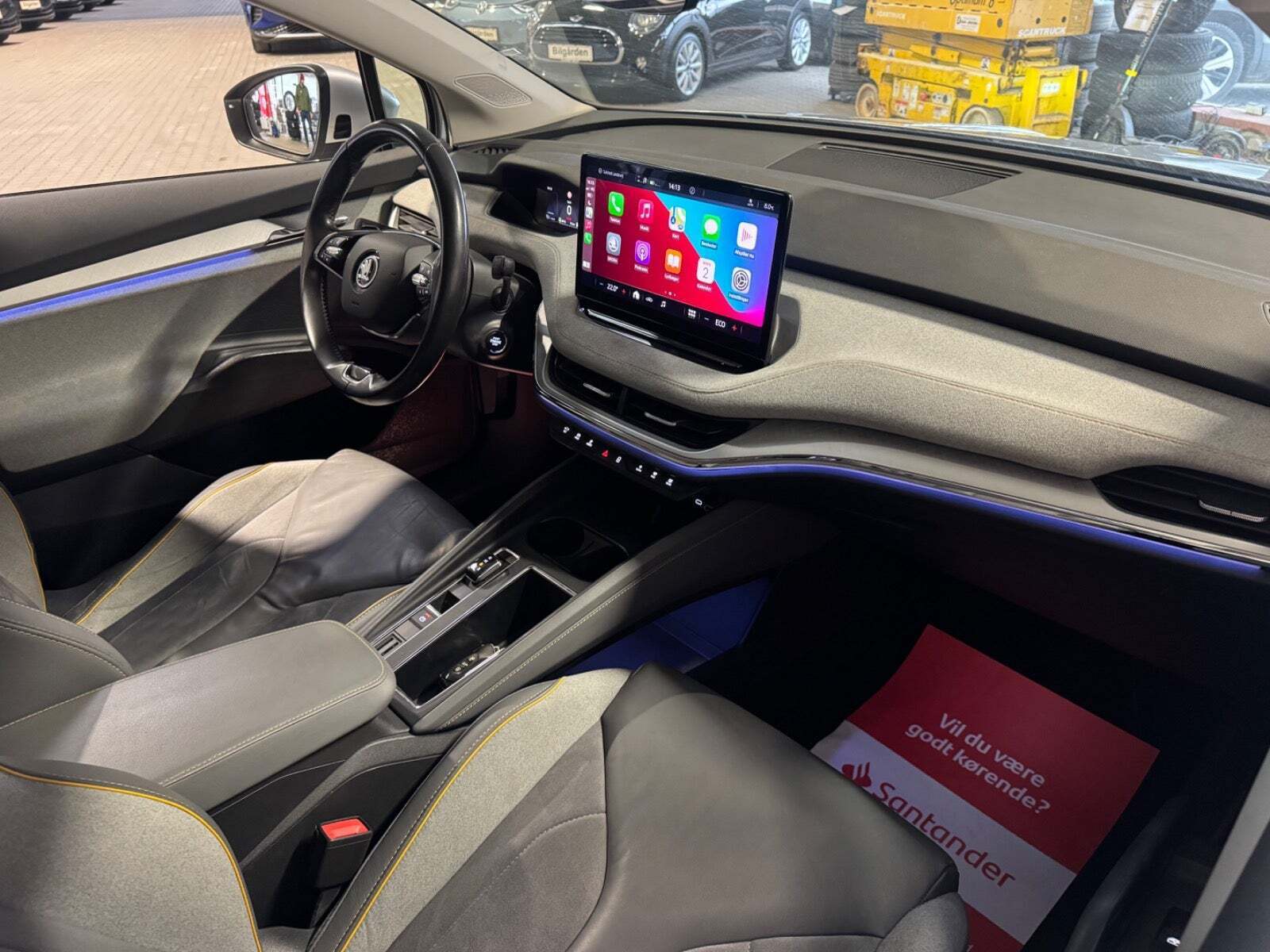 Sølv Skoda Enyaq fra 2021